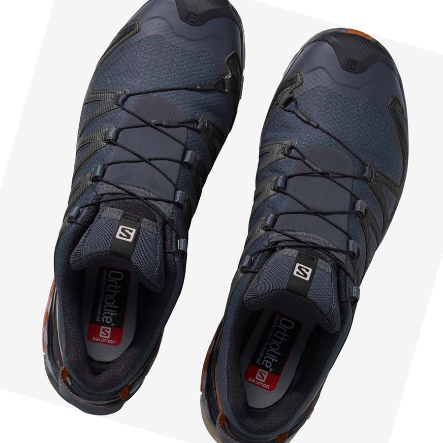 Salomon XA PRO 3D V8 GORE-TEX WIDE Trail Futócipő Férfi Fekete | HU 2088TCE